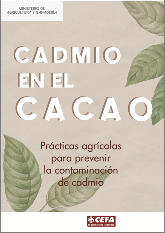 Prácticas agrícolas para reducir la contaminación de cadmio en cacao 